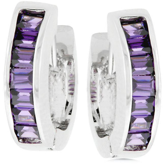 Lilac Circlet Earrings freeshipping - Higher Class Elegance