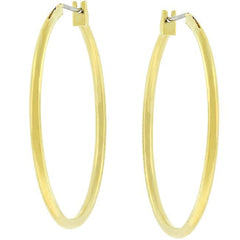 Basic Golden Hoop Earrings freeshipping - Higher Class Elegance