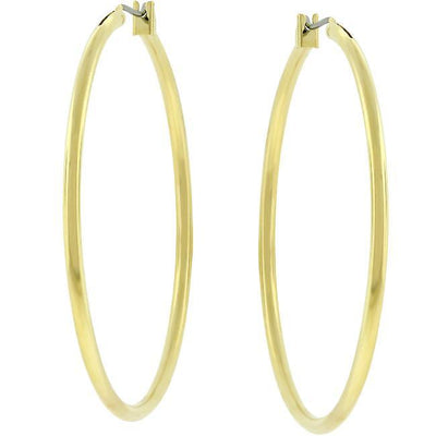 Large Golden Hoop Earrings freeshipping - Higher Class Elegance