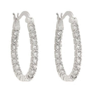 Inside-Out Hoop Earrings freeshipping - Higher Class Elegance