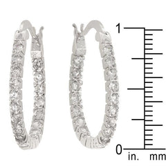 Inside-Out Hoop Earrings freeshipping - Higher Class Elegance