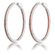Micro Pave CZ Hoops freeshipping - Higher Class Elegance