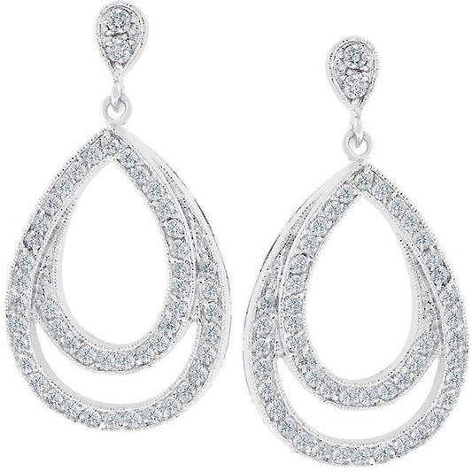 Evening Drop Earrings freeshipping - Higher Class Elegance