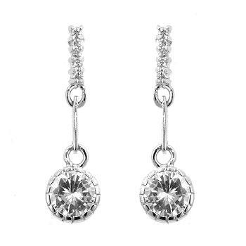 Simple Cubic Zirconia Drop Earrings freeshipping - Higher Class Elegance