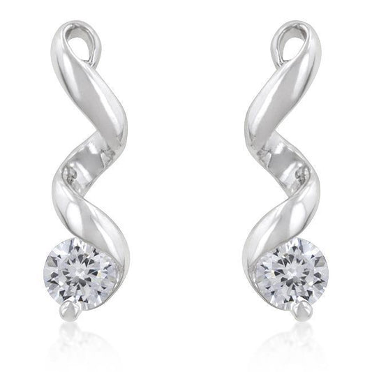 Solitaire Drop Earrings freeshipping - Higher Class Elegance