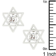 Star of David Stud Earrings freeshipping - Higher Class Elegance
