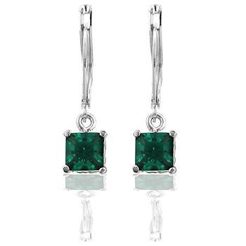 Forest Cubic Zirconia Drop Earrings freeshipping - Higher Class Elegance