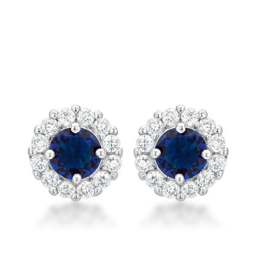 Bella Bridal Earrings in Blue freeshipping - Higher Class Elegance