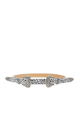 Trendy Stylish Leopard Double Buckle Belt freeshipping - Higher Class Elegance