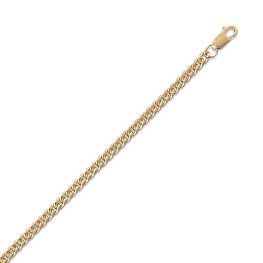 14/20 Gold Filled Curb 080 Chain (2.9mm) freeshipping - Higher Class Elegance