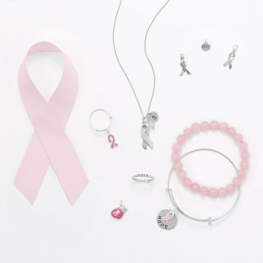 Rose Quartz Bead Stretch Bracelet freeshipping - Higher Class Elegance