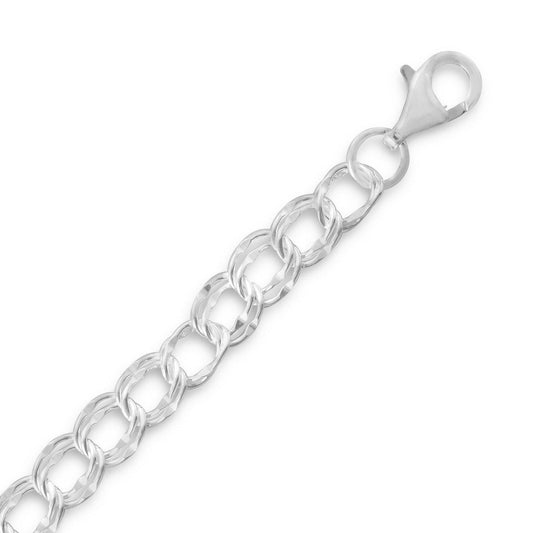 Large Charm Bracelet (9mm) freeshipping - Higher Class Elegance