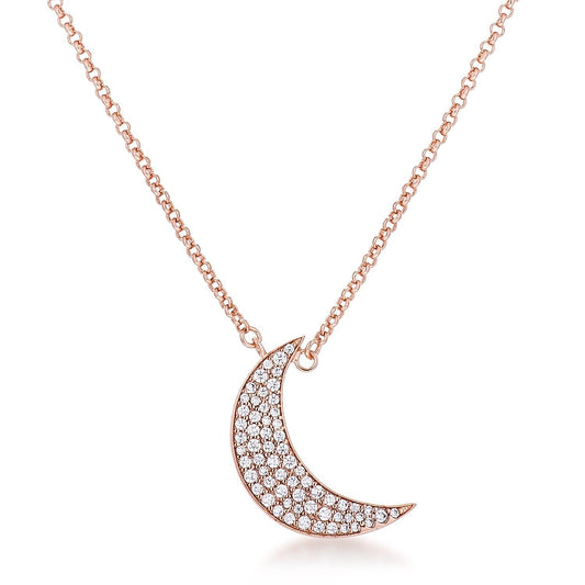 To the Moon And Back Necklace - Higher Class Elegance