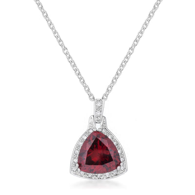 Garnet Illusion Pendant freeshipping - Higher Class Elegance