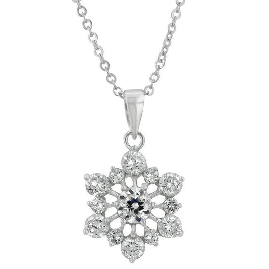 Snowflake Pendant freeshipping - Higher Class Elegance