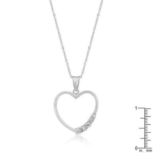 Organic Heart Pendant freeshipping - Higher Class Elegance