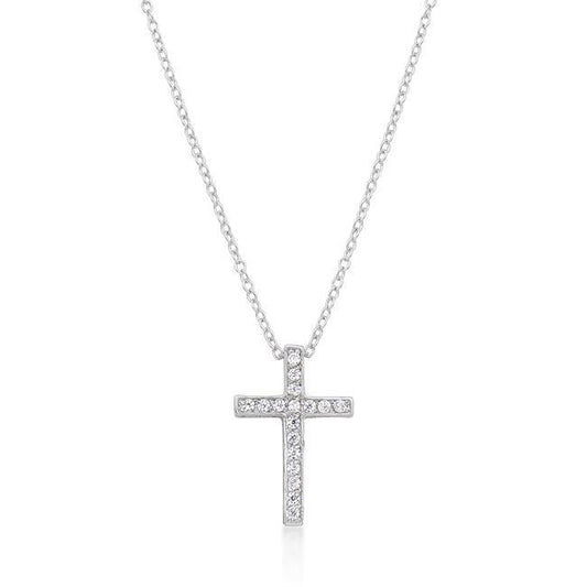 Cubic Zirconia Bling Cross Pendant freeshipping - Higher Class Elegance