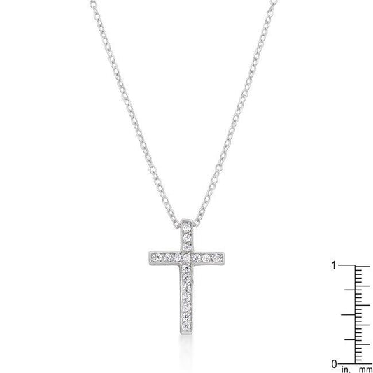 Cubic Zirconia Bling Cross Pendant freeshipping - Higher Class Elegance