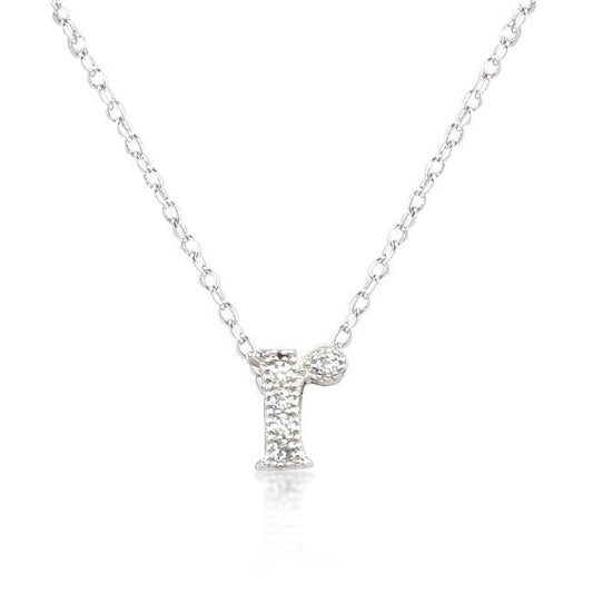 Micro-Pave Initial R Pendant freeshipping - Higher Class Elegance