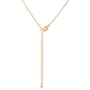 Rose Gold Finish Initial A Pendant freeshipping - Higher Class Elegance