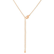 Rose Gold Finish Initial R Pendant freeshipping - Higher Class Elegance
