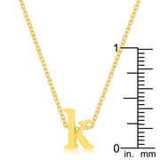 Golden Initial K Pendant freeshipping - Higher Class Elegance