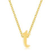 Golden Initial T Pendant freeshipping - Higher Class Elegance
