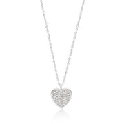 Pave Heart Pendant freeshipping - Higher Class Elegance