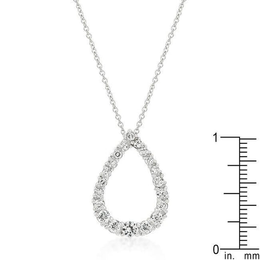 Graduated Teardrop Pendant freeshipping - Higher Class Elegance