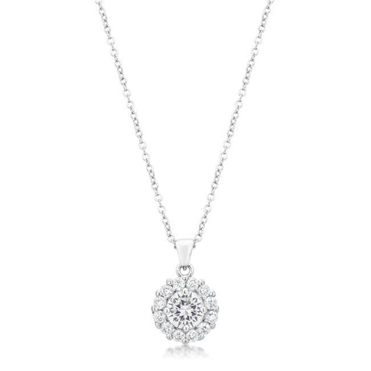 Bella Bridal Pendant in Clear freeshipping - Higher Class Elegance