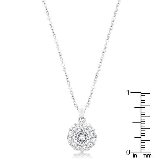 Bella Bridal Pendant in Clear freeshipping - Higher Class Elegance