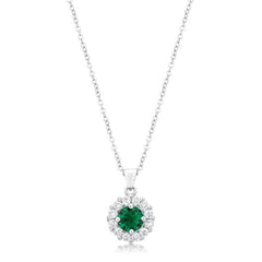 Bella Bridal Pendant in Green freeshipping - Higher Class Elegance