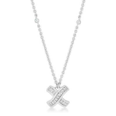 Timeless Pave Necklace freeshipping - Higher Class Elegance