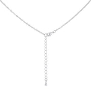 Two-Tone Three Row Hoop Pendant freeshipping - Higher Class Elegance
