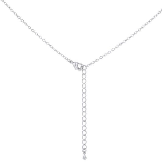 Halo Graduated Cubic Zirconia Pendant freeshipping - Higher Class Elegance