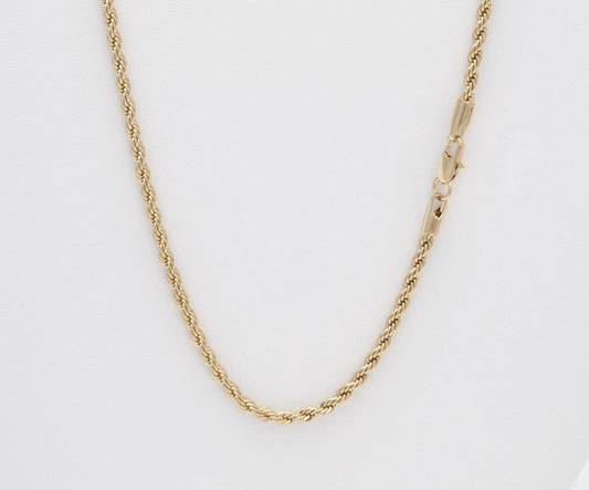 3mm French Rope Chain - Higher Class Elegance