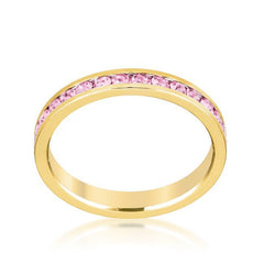 Stylish Stackables Pink Gold Ring freeshipping - Higher Class Elegance