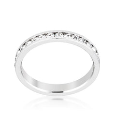 Stylish Stackables Clear Crystal Crystal Ring freeshipping - Higher Class Elegance