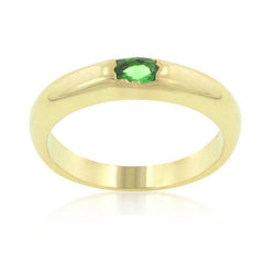 Green Oval Simple Ring freeshipping - Higher Class Elegance