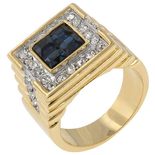 Deep Sea Cubic Zirconia Ring freeshipping - Higher Class Elegance