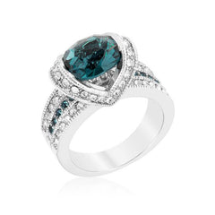 Ovaline Blue Ring freeshipping - Higher Class Elegance