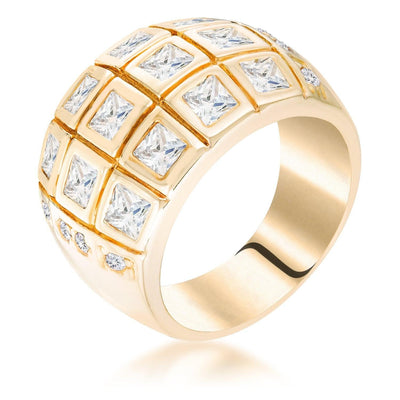 Square Cocktail Ring freeshipping - Higher Class Elegance