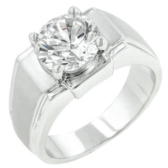 Regal Mens Cubic Zirconia Ring freeshipping - Higher Class Elegance