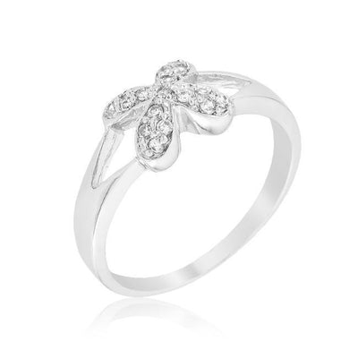Simple Flower CZ Ring freeshipping - Higher Class Elegance