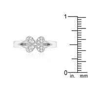 Simple Flower CZ Ring freeshipping - Higher Class Elegance