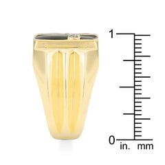 Faceted Cross Cubic Zirconia Ring freeshipping - Higher Class Elegance