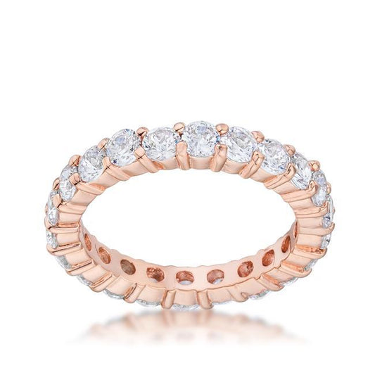 Jessica Band in Rose Goldtone Finish freeshipping - Higher Class Elegance