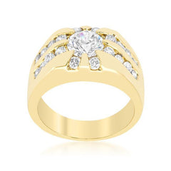 Cubic Zirconia Sunrise Ring freeshipping - Higher Class Elegance