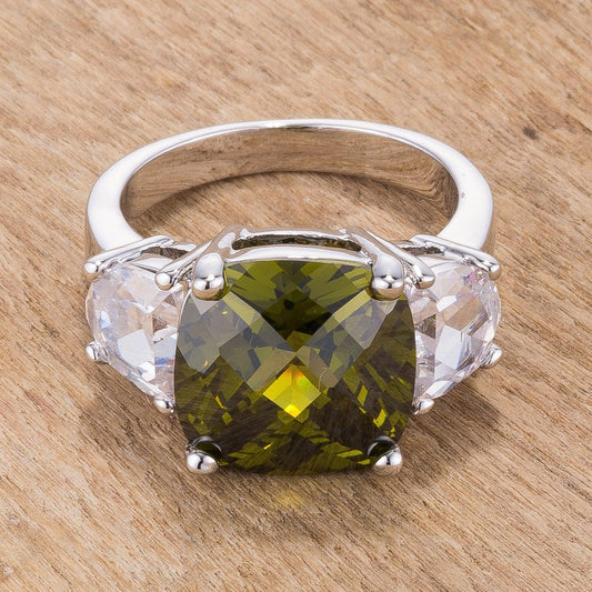 Olive Triplet Ring freeshipping - Higher Class Elegance