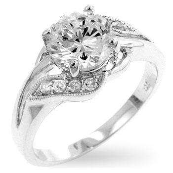 Elegant Engagement Ring freeshipping - Higher Class Elegance